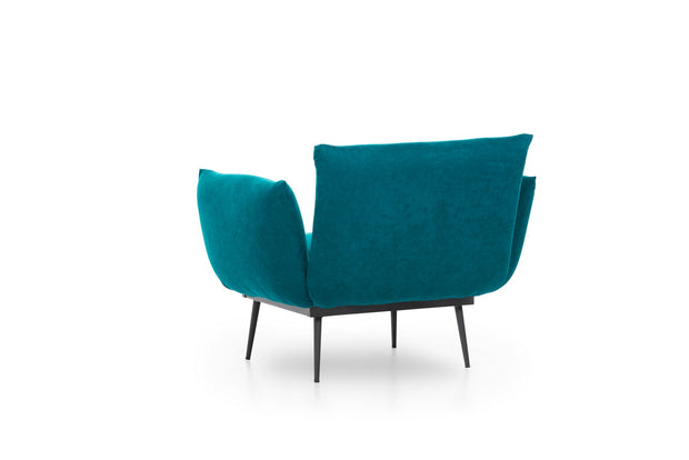 Sessel mit Stoff Jax Solo Blau (5)