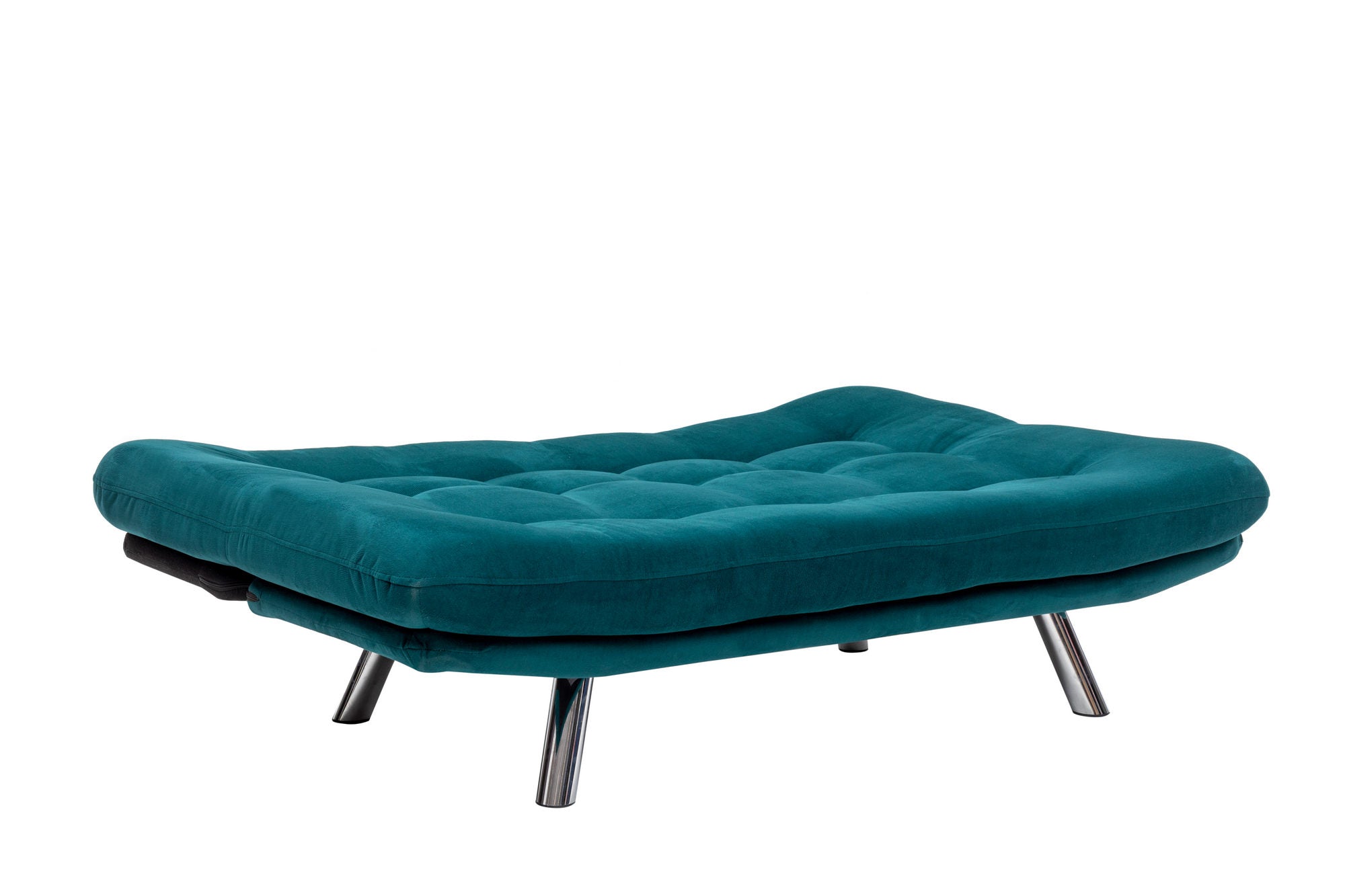 Schlafsofa 3-Sitzer mit Stoff, Misa Blau (4)