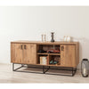 Sideboard mit 3 türen, Quantum 200 Kiefer