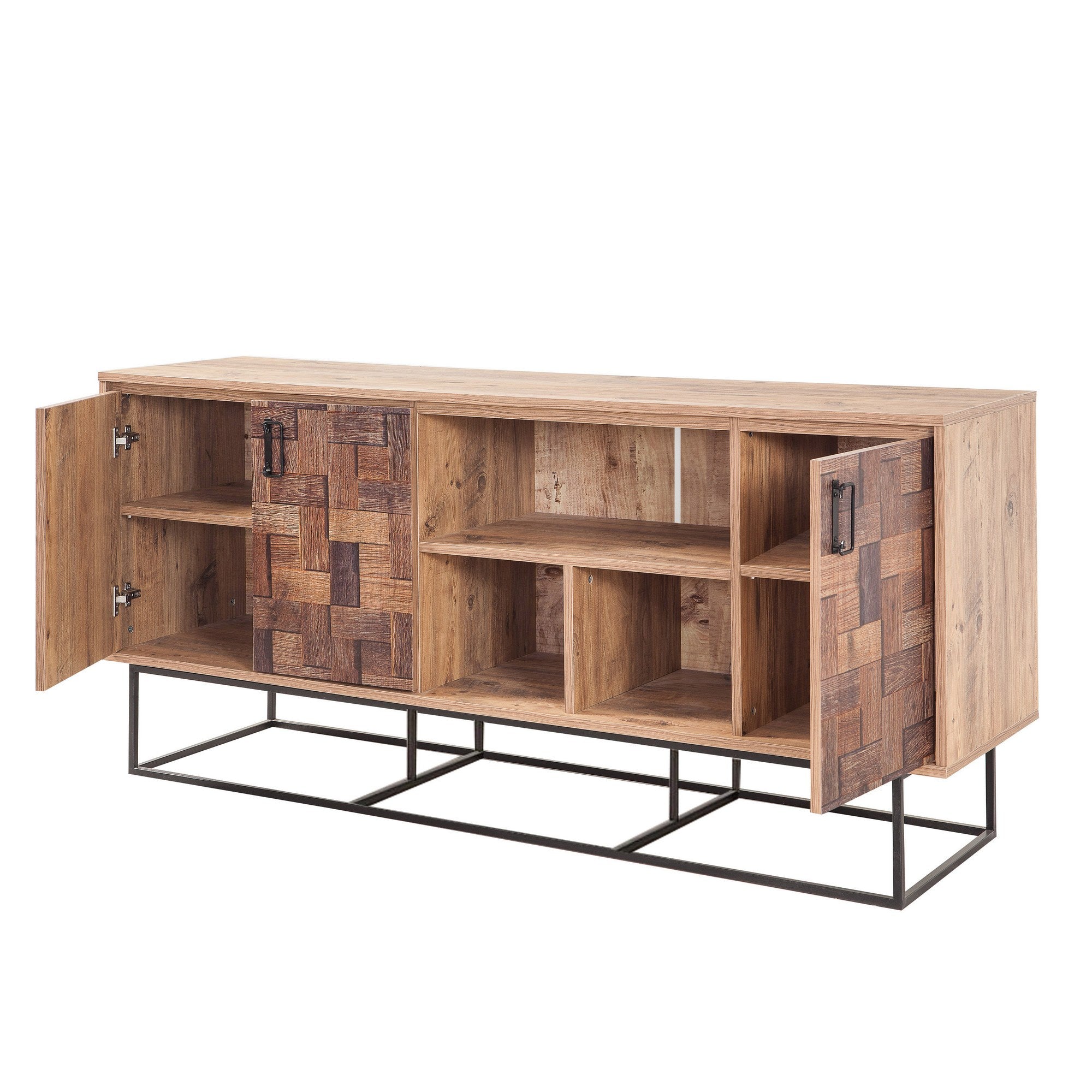 Sideboard mit 3 türen, Quantum 750 Kiefer (2)