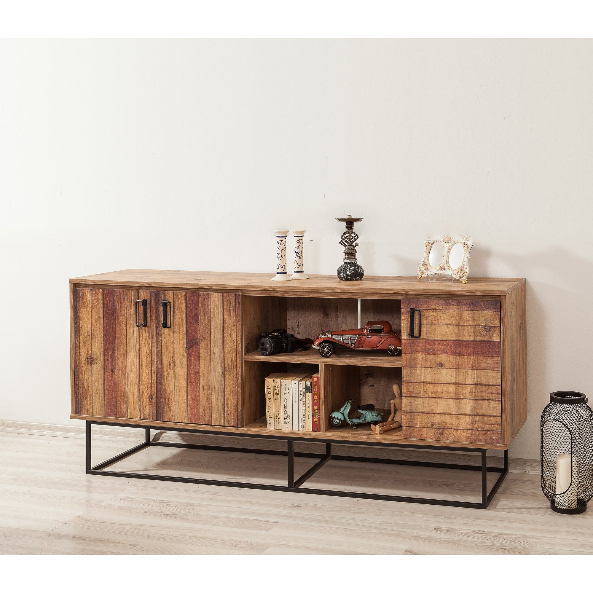 Sideboard mit 3 türen, Quantum 751 Kiefer