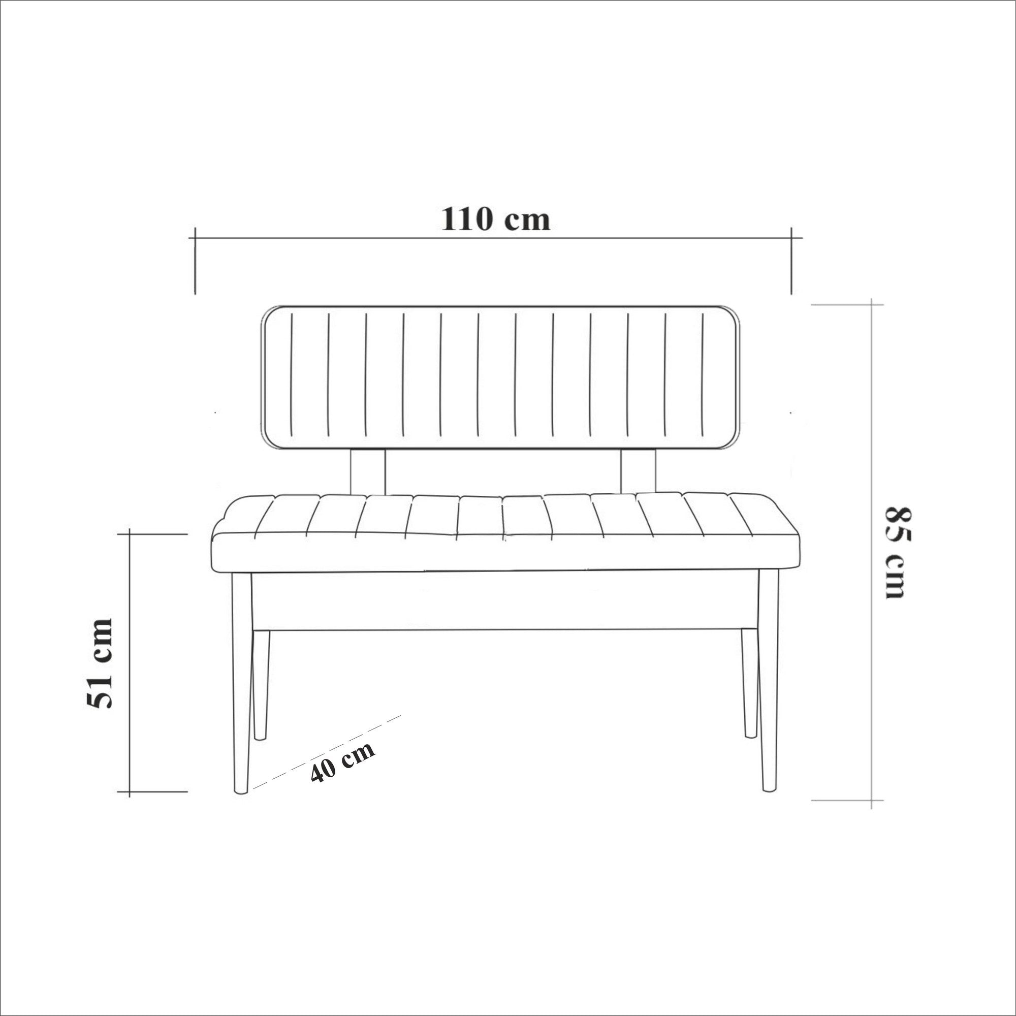 Esszimmer-Set Vina Cappuccino, 5-teilig (16)