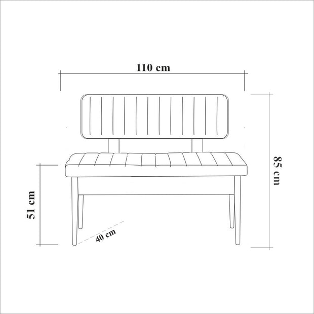 Esszimmer-Set Vina Cappuccino, 5-teilig (16)