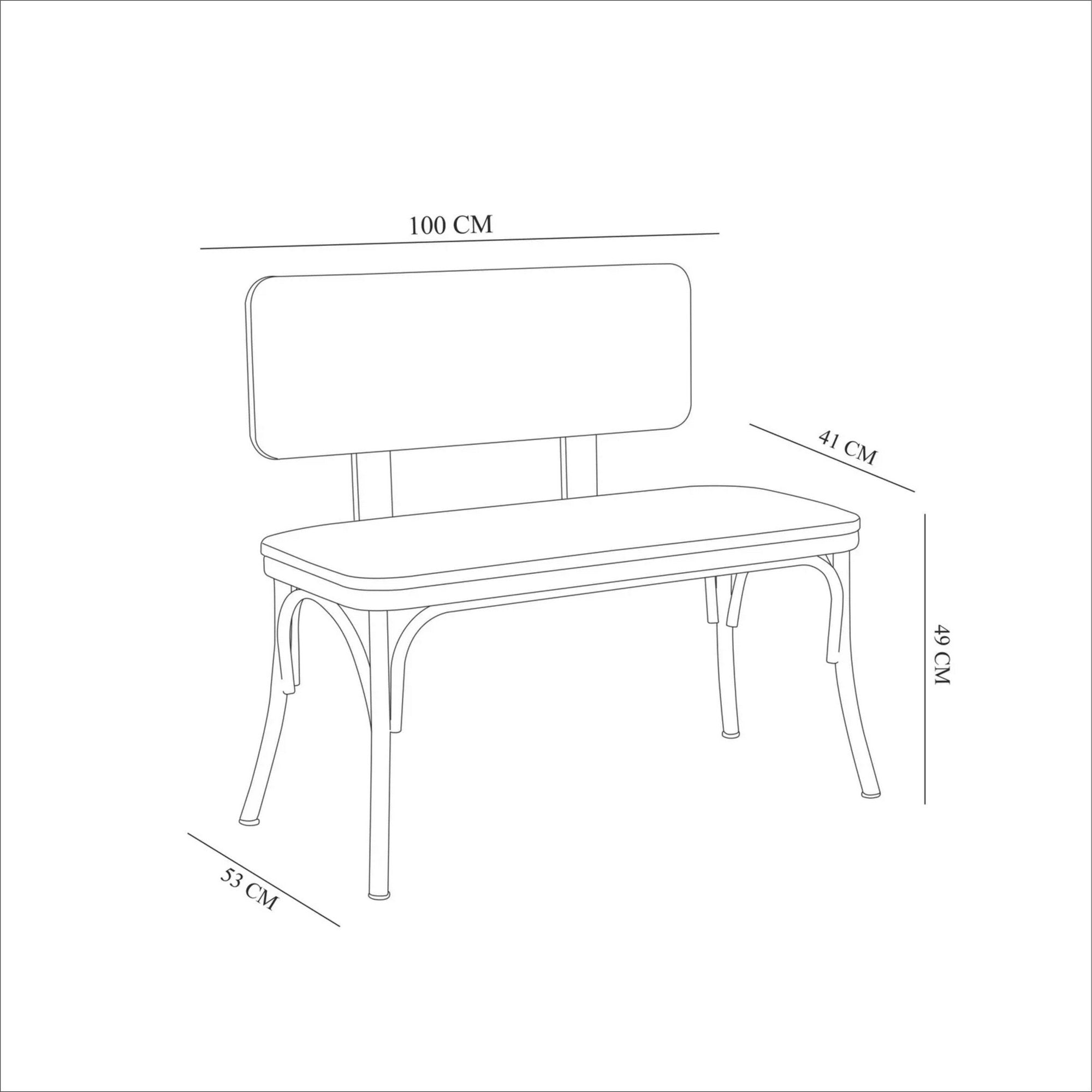 Esszimmer-Set Oliver J Schwarz, 6-teilig (13)