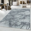 Teppich Naxos 3815 Marmor Design Silber (1)