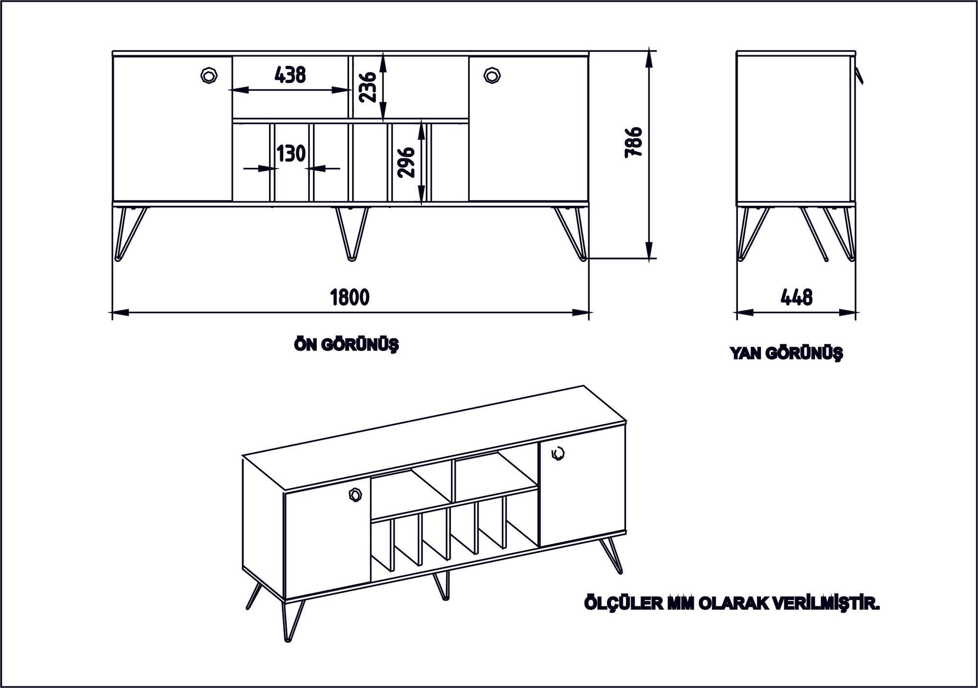 Sideboard mit 2 türen, Lorenz Ayna Nussbaum (5)