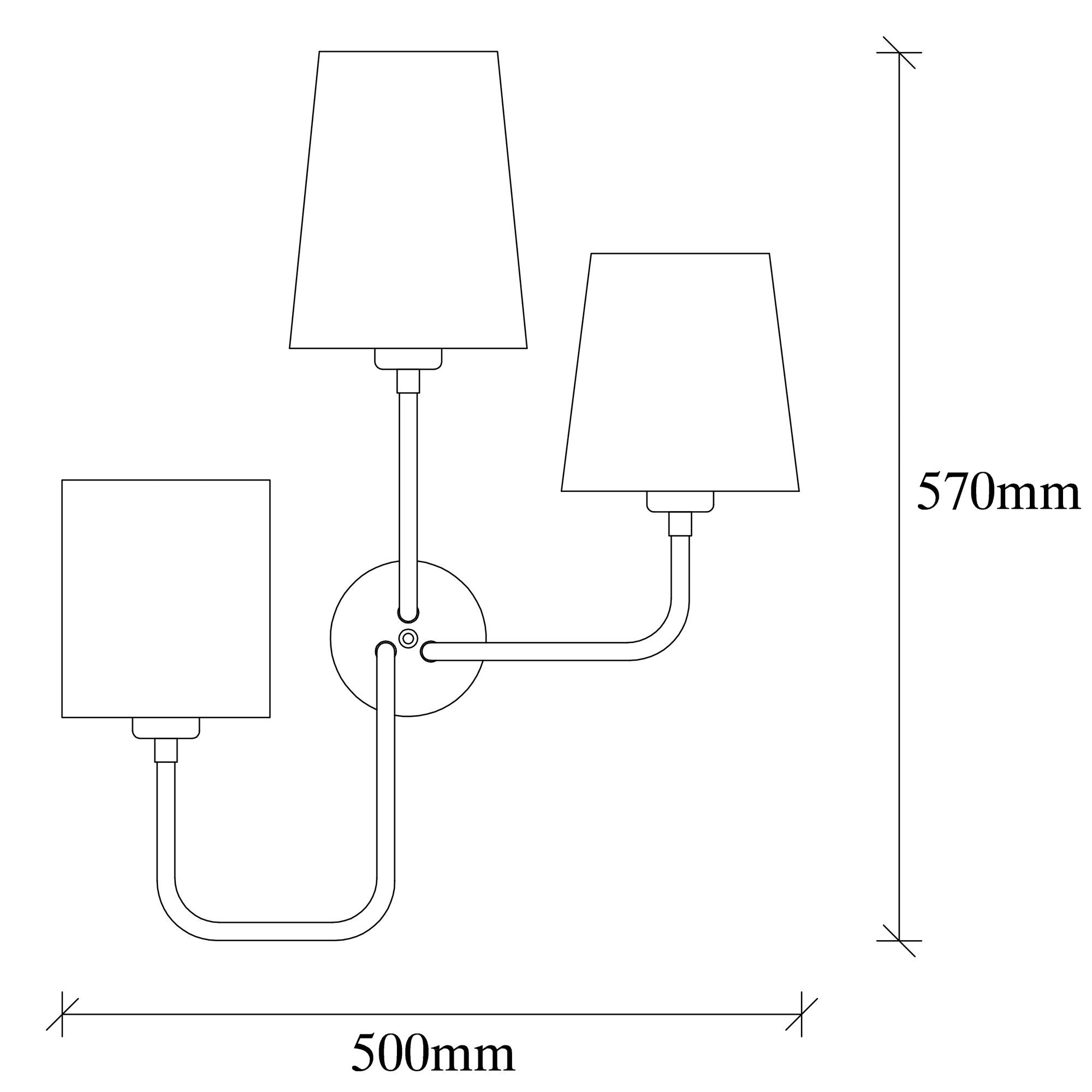 Wandleuchte Catal 3571 Schwarz (2)