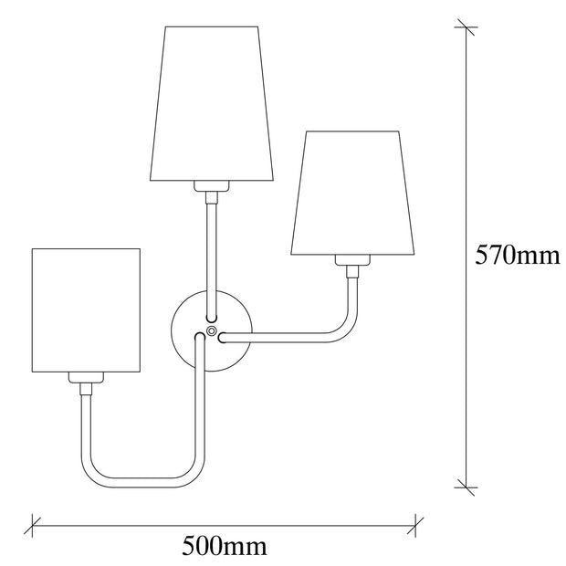 Wandleuchte Catal 3571 Schwarz (2)