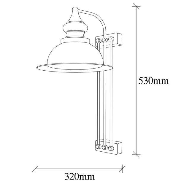 Wandleuchte Saglam 3743 Messing (2)