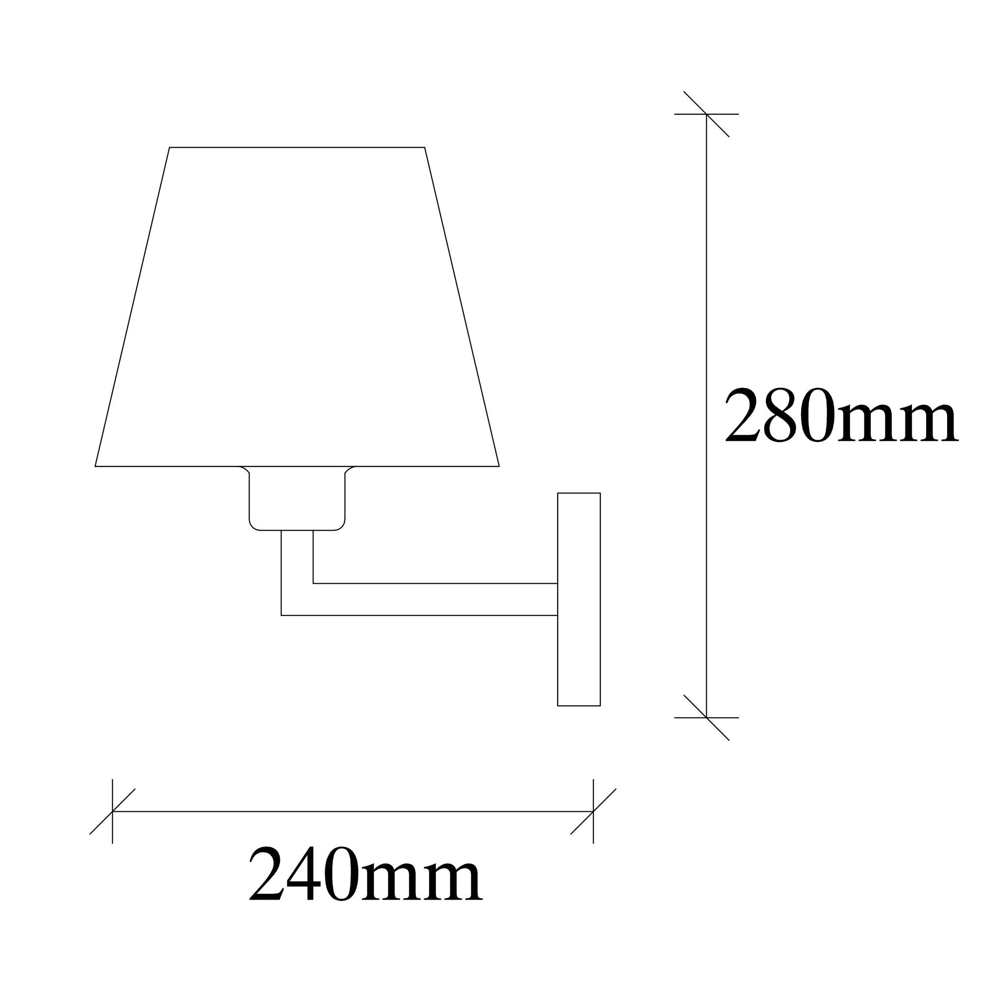 Wandleuchte Profil 4655 Gold (2)