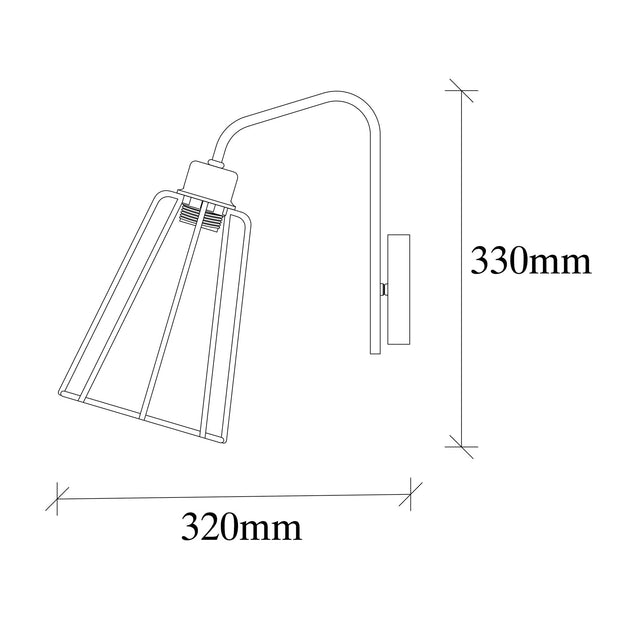 Wandleuchte Ve 6005 Nickel (2)