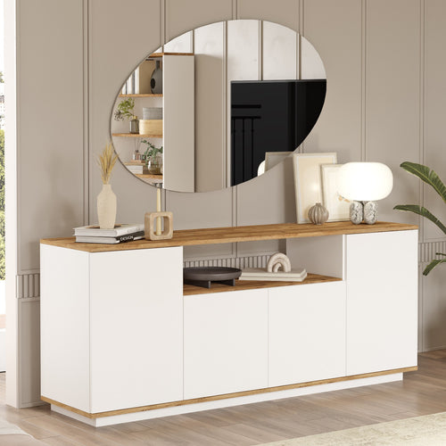 Sideboard mit 4 türen, Firo 15 Weiß (1)