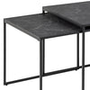 Couchtisch 3er Set Infinity Schwarz (9)