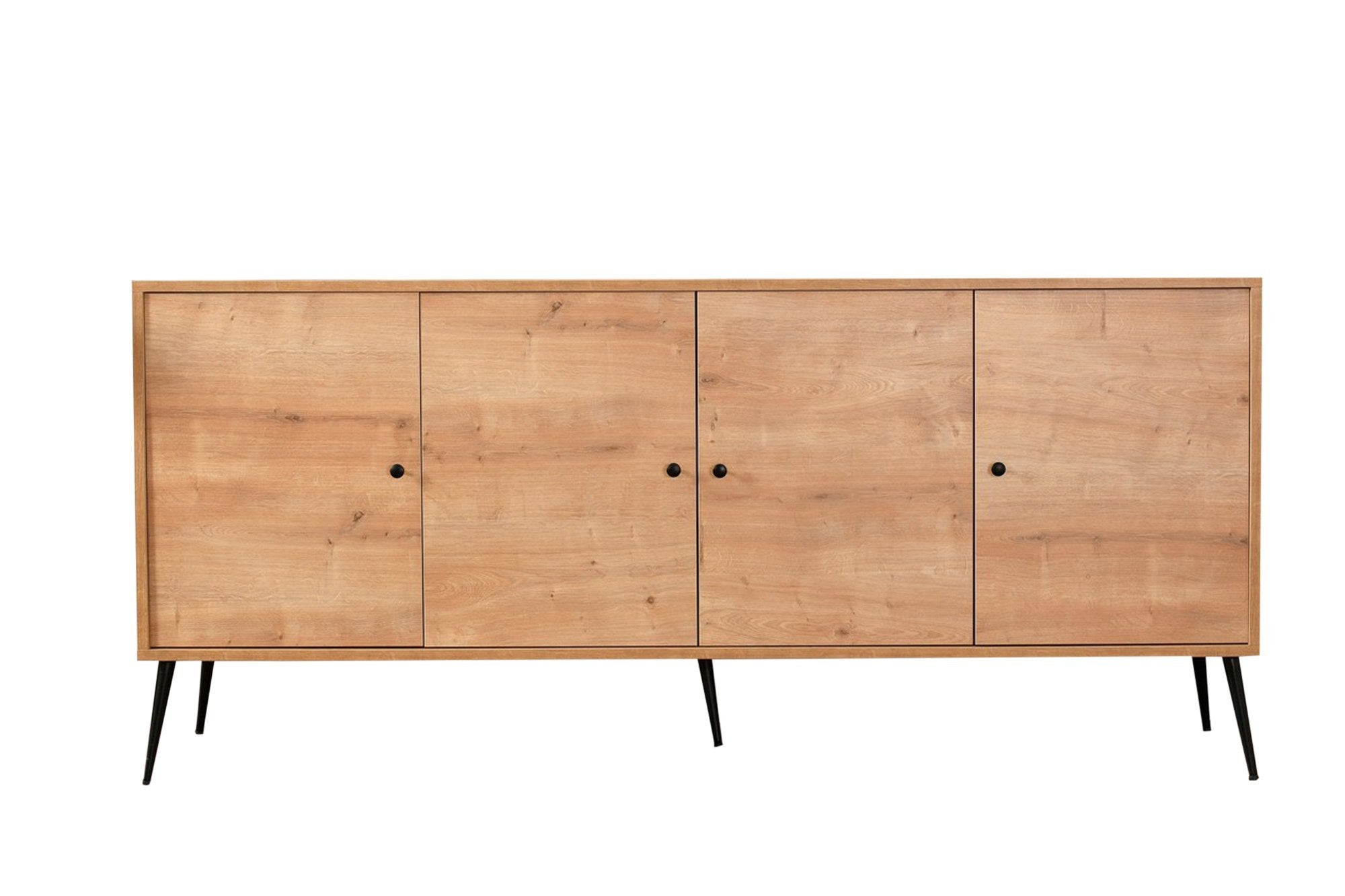 Sideboard mit 4 türen, Violet Eiche (1)