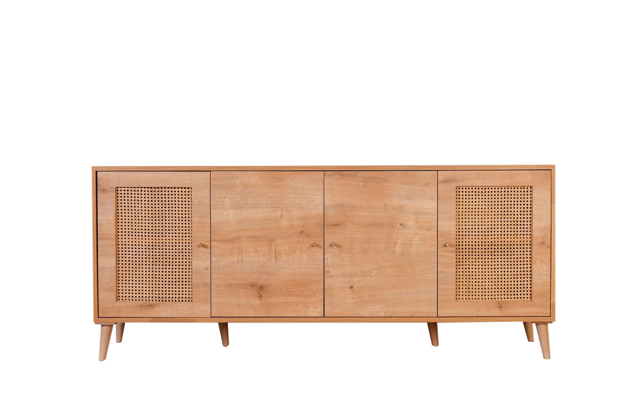 Sideboard mit 4 türen, Hazeran Eiche (6)