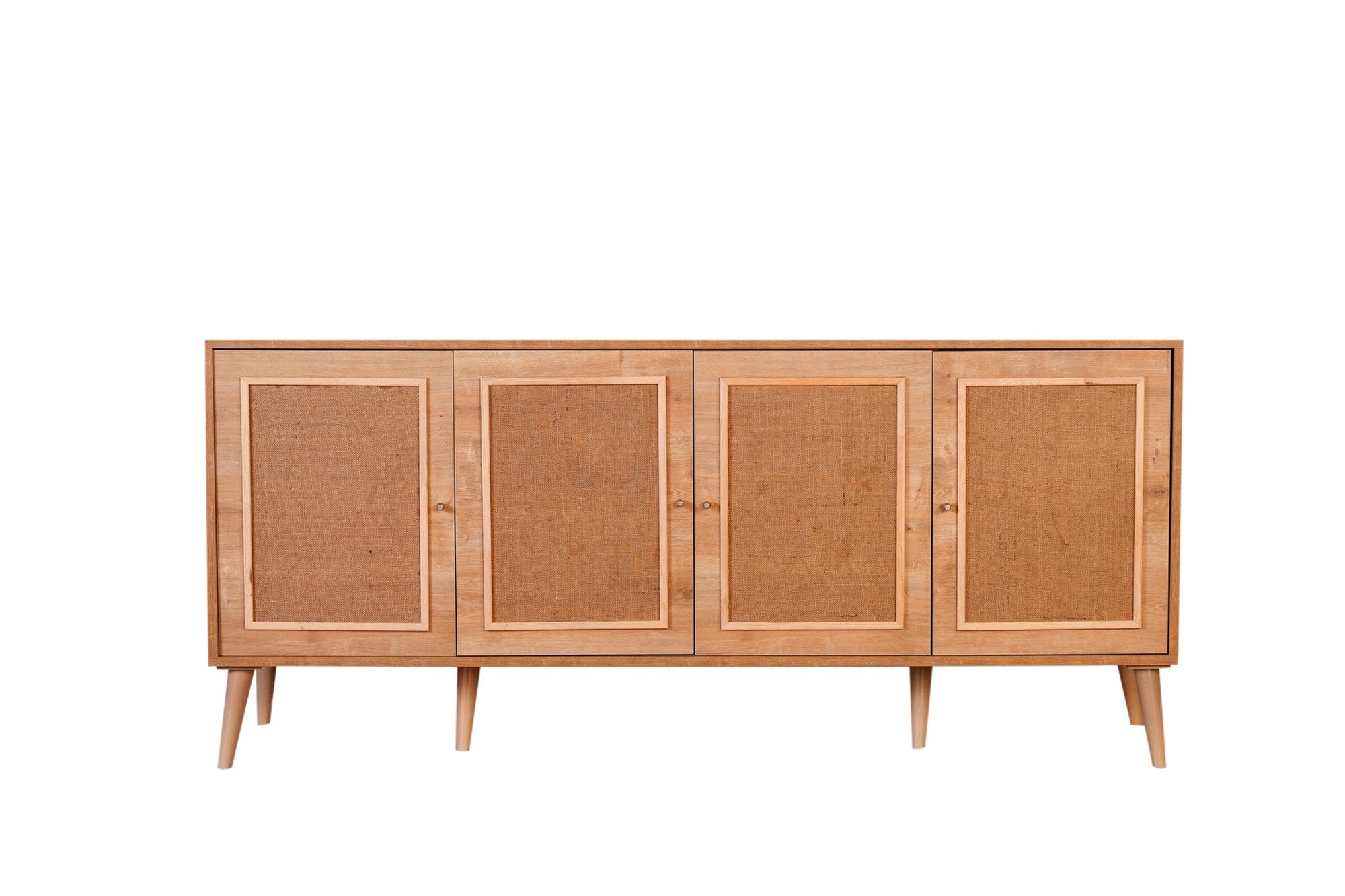 Sideboard mit 4 türen, Jut Eiche (3)