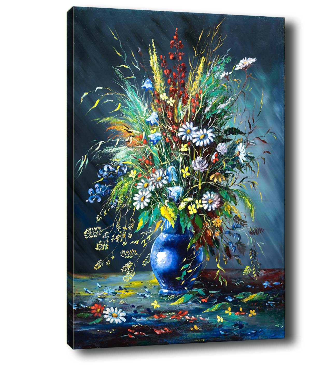 Leinwandbild Wild Flowers Bouquet Mehrfarben, & OYOTR-ART17314117-2 & OYOTR-ART17314117-2