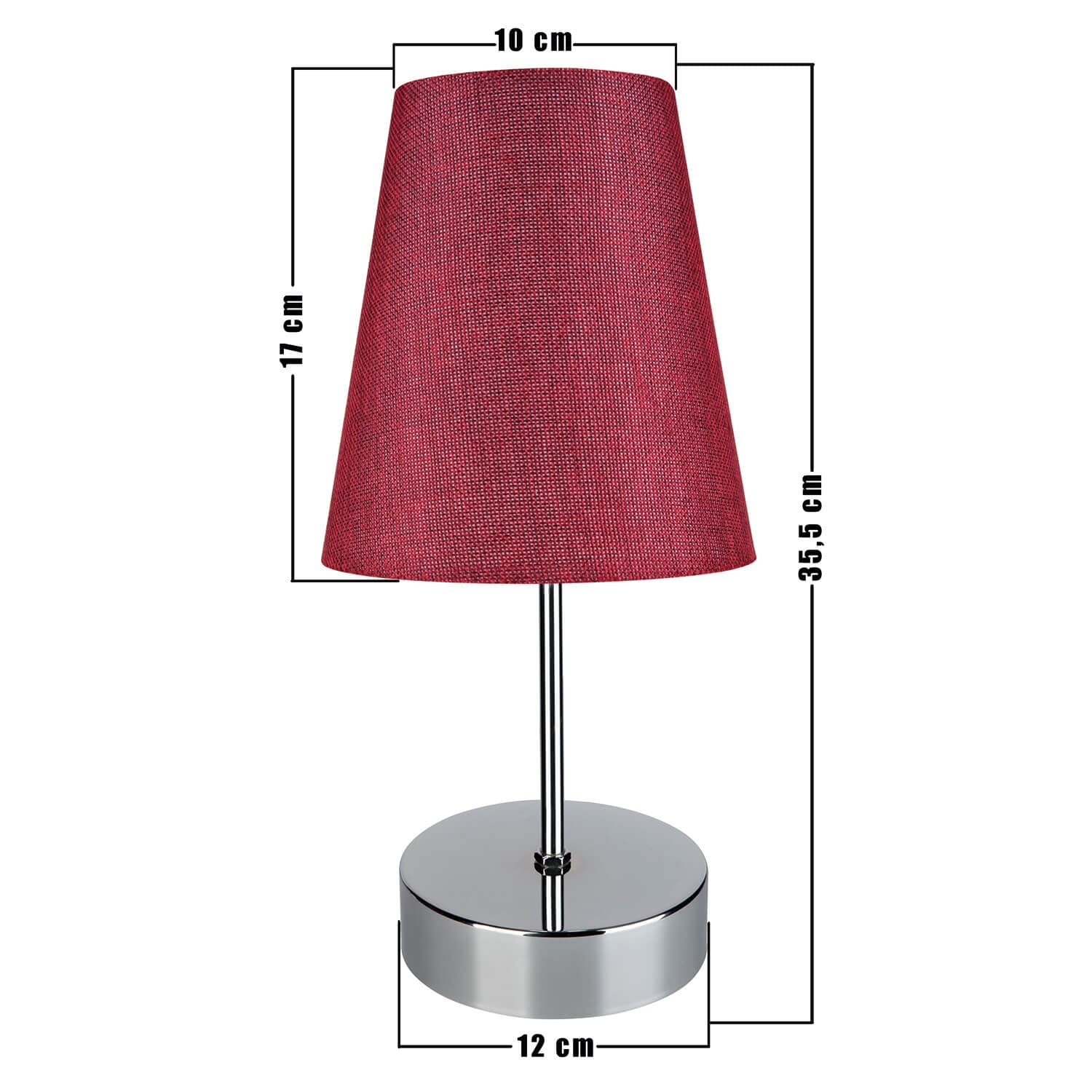 Stehlampe Estelya Bordeaux (3)