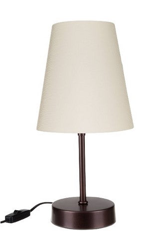 Tischlampe Estelya Creme