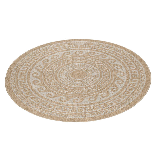 Outdoor Teppich Comilla 0887 Round Beige (2)