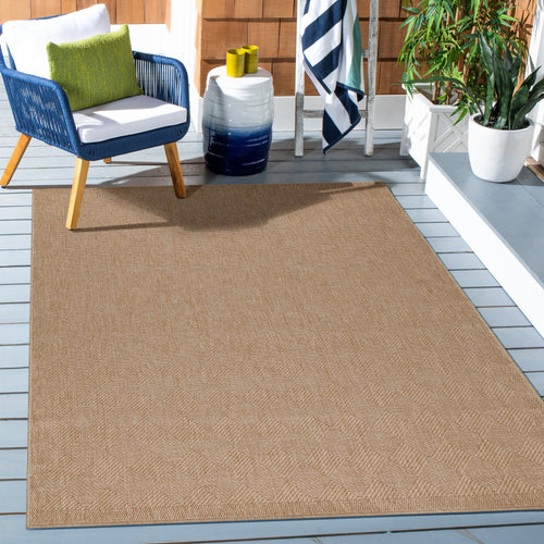 Outdoor Teppich Dhaka 8713 Rectangle Beige (1)