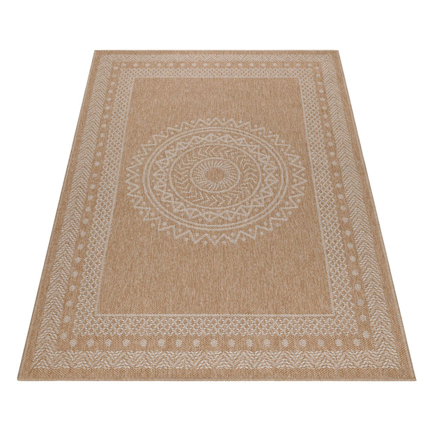 Outdoor Teppich Dhaka 8714 Rectangle Beige (2)