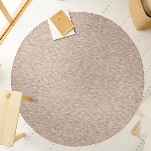 Outdoor Teppich Relax 4311 Round Beige (1)