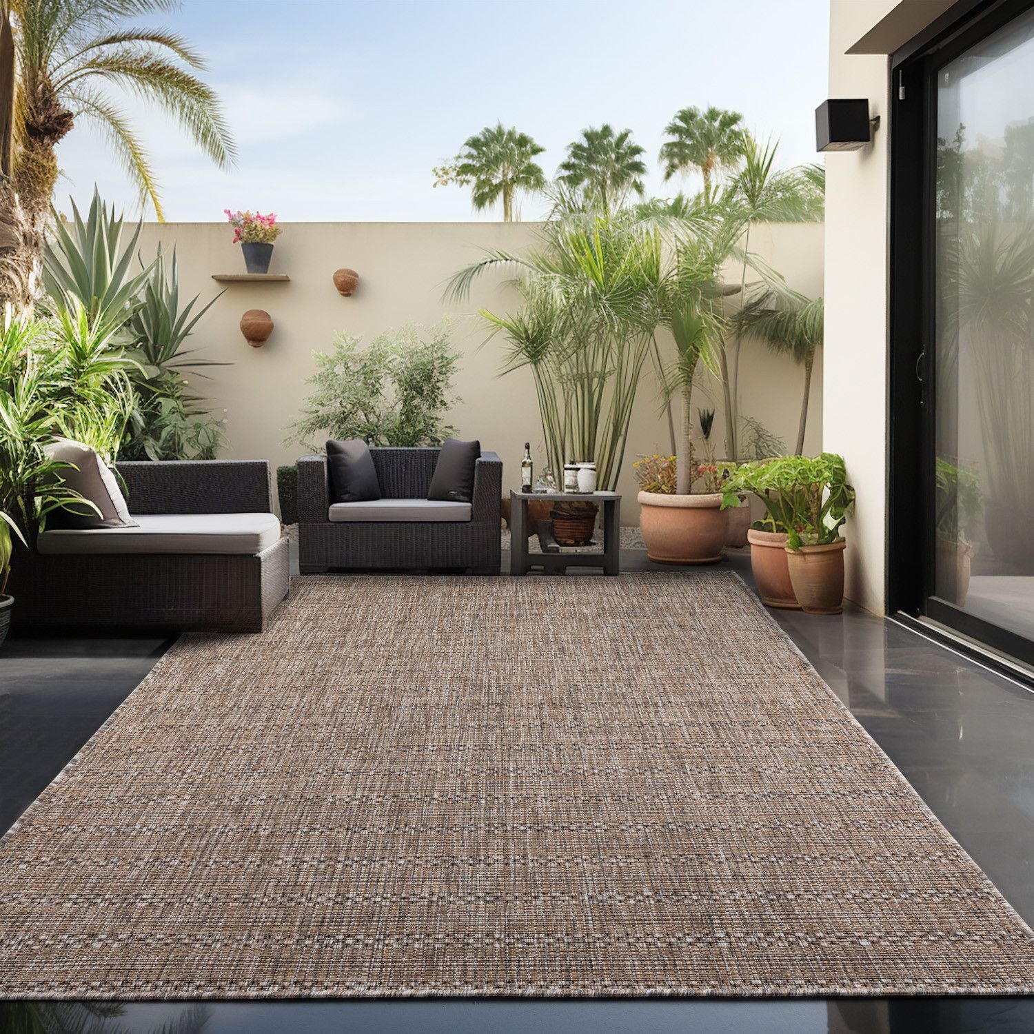 Outdoor Teppich Zagora 4513 Rectangle Beige (1)