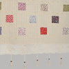 Vorhäng baumwolle Patchwork Beige (1)