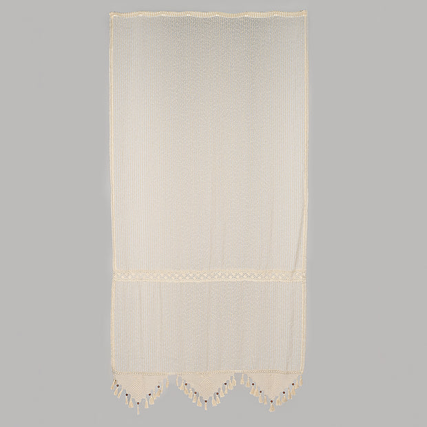 Vorhäng baumwolle Simple Lace Beige (3)