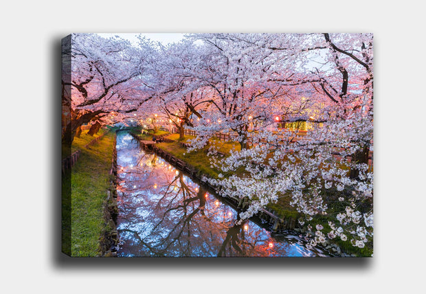 Leinwandbild Flowering Trees Fall Mehrfarben, & OYOTR-DEV790469137 & OYOTR-DEV790469137