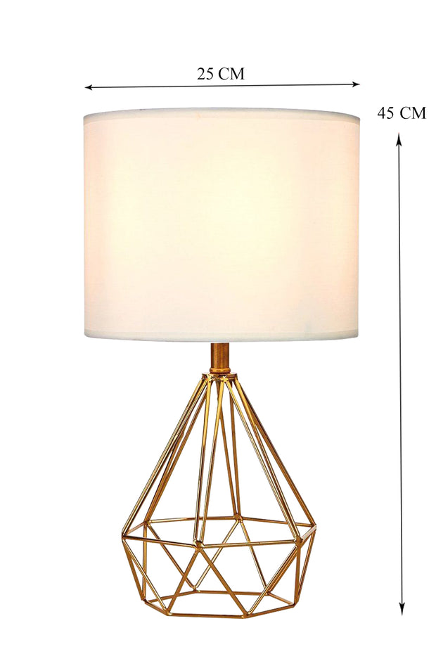 Tischlampe Azelya Creme (2)