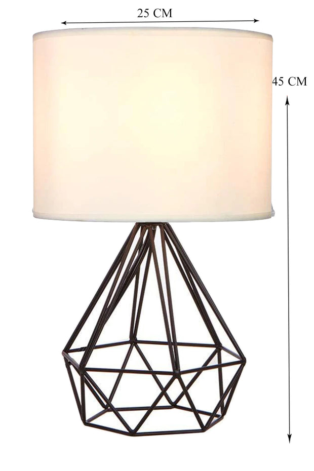 Tischlampe Azelya Creme (2)