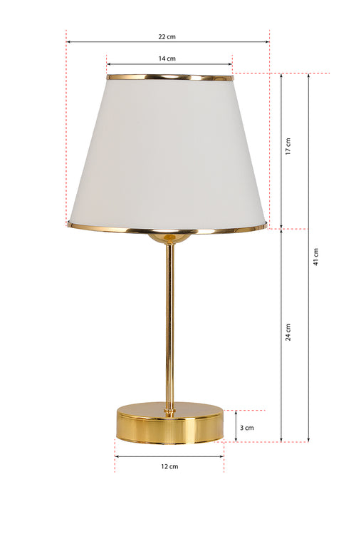 Tischlampe Dana Creme (1)