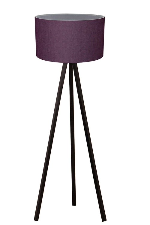 Stehlampe Tripod Violett (1)