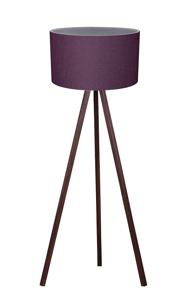 Stehlampe Tripod Violett (1)