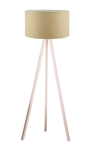 Stehlampe Tripod Beige