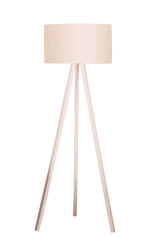 Stehlampe Tripod Creme (1)