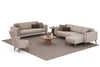 Ecksofa Schlaffunktion mit Chaiselongue Rechts, 3-Sitzer, aus Stoff, Elita Beige (3)