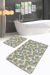 Badematten rutschfest Set 2-teilig Kenan BPS229 Rectangle Mehrfarben, 100 x 60 cm / 60 x 50 cm