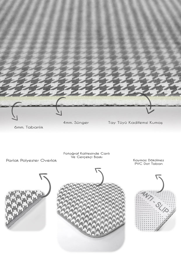 Badematten rutschfest Set 2-teilig Serenay BPS327 Rectangle Mehrfarben, 100 x 60 cm / 60 x 50 cm (3)