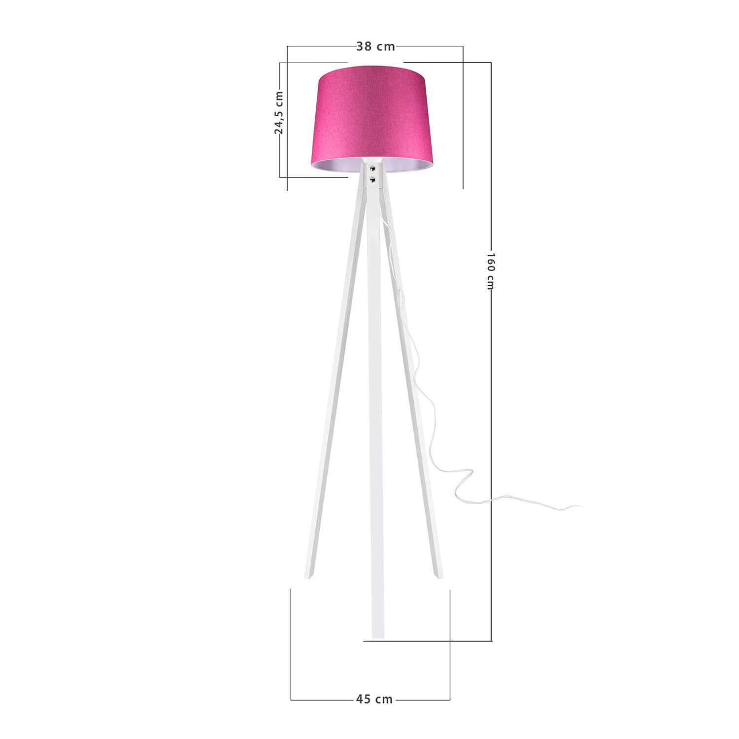 Stehlampe Seko Rosa (3)