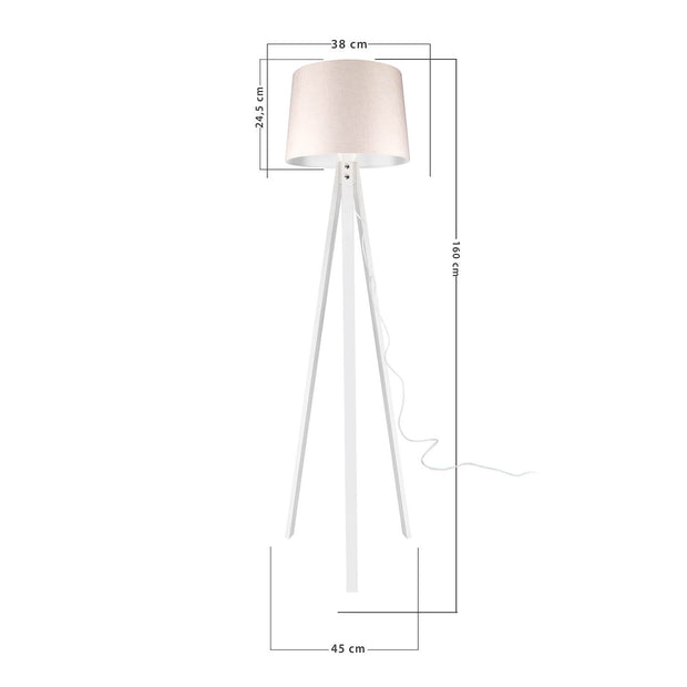 Stehlampe Mentro Beige (2)