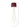 Stehlampe Marko Bordeaux (3)