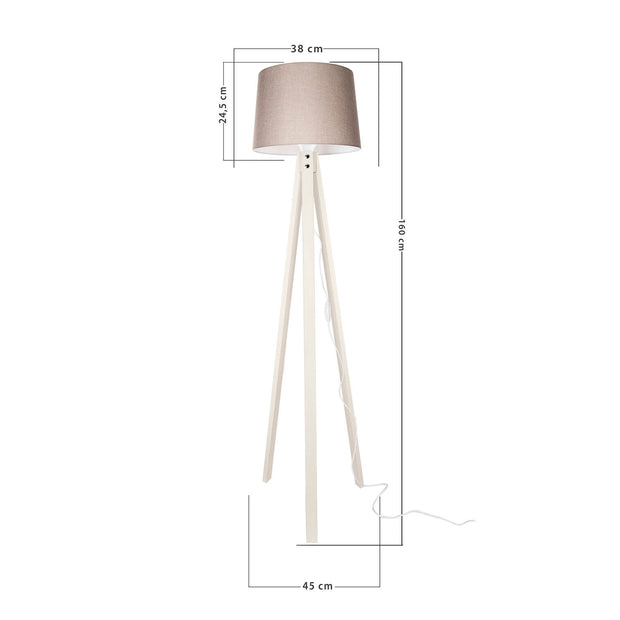 Stehlampe Jento Beige (3)