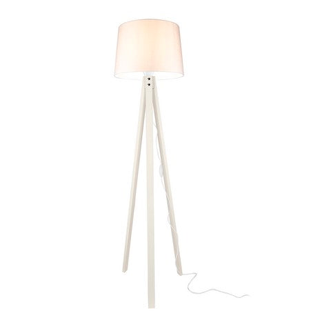 Stehlampe Mentro Beige