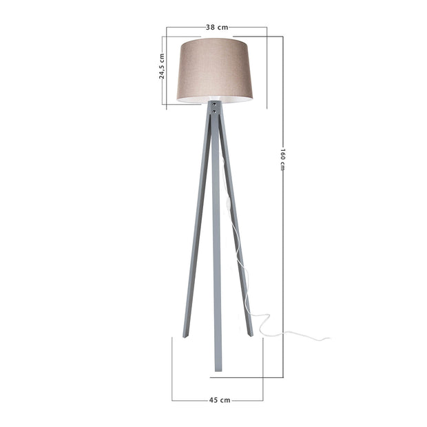 Stehlampe Jento Beige (3)