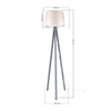 Stehlampe Mentro Beige (3)