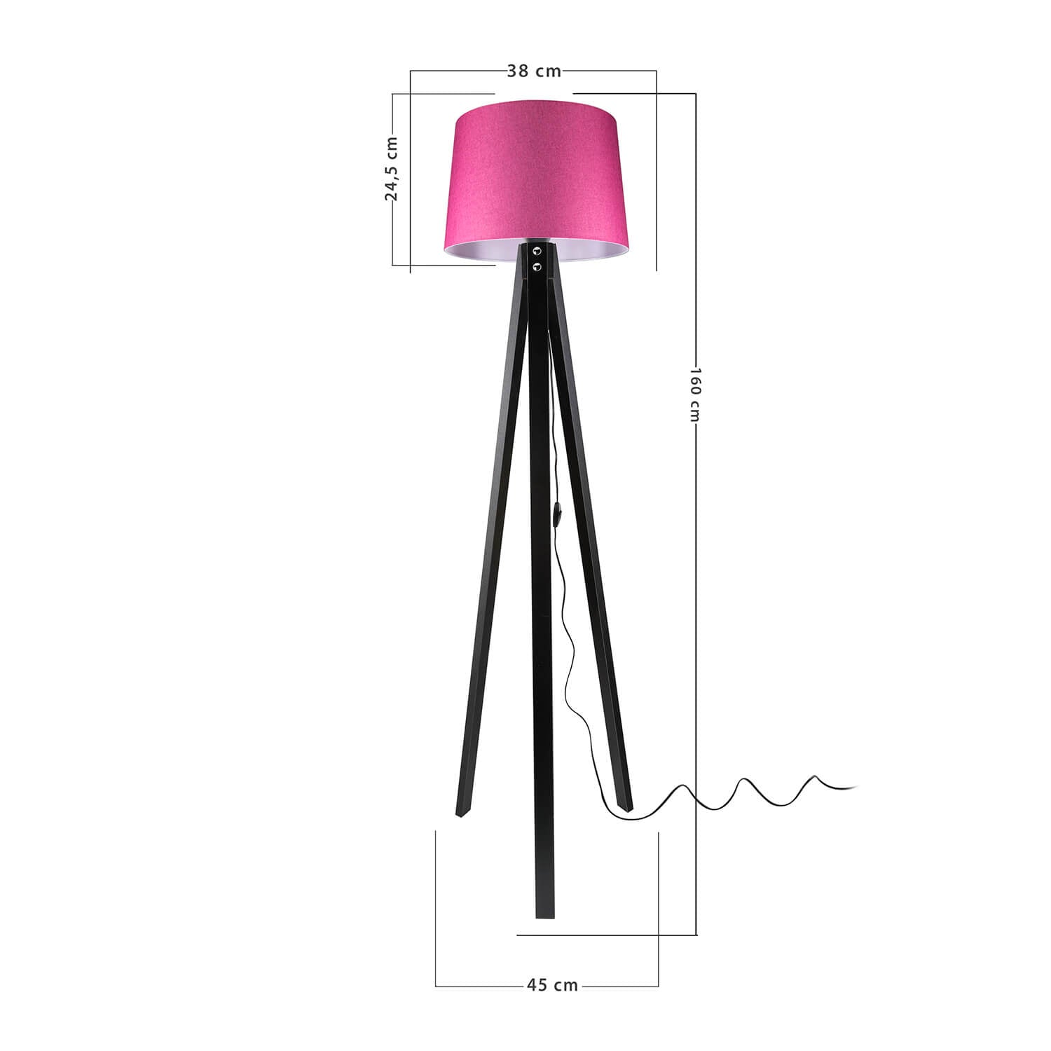 Stehlampe Seko Rosa (3)