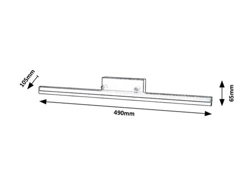 Wandleuchte Evan 2166 Schwarz (2)